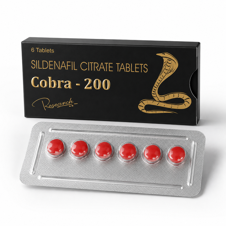 Cobra 6 Tablets (200 mg)